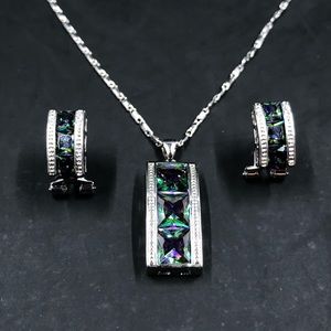 NWOT Silver tone Necklace & Earring Set